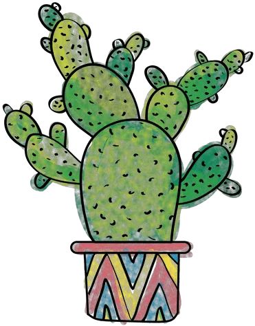 Hand Drawn Watercolor Multiple Cactus 737200 Png Images Watercolor Transparent Cactus Png Triforce Transparent Background