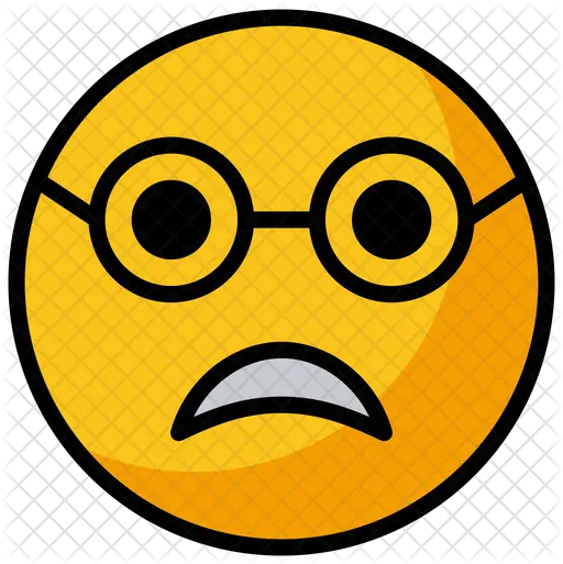 Scared Face Emoji Icon Circle Png Scared Emoji Png