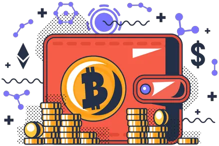 Crypto Wallet Icon Download In Glyph Style Dot Png Wallet Icon Png