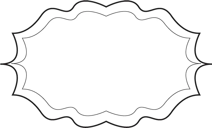 Fancy Shapes Clipart Black And White Shapes Clipart Black And White Png Fancy Circle Png