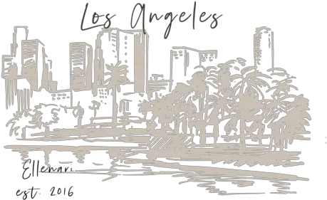 Delivery Info Ellenari Desenho Los Angeles Png Los Angeles Skyline Png