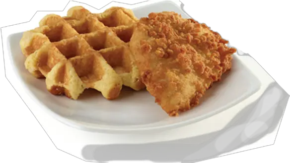 Chick Chick Fil A Chicken And Waffles Png Waffle Png