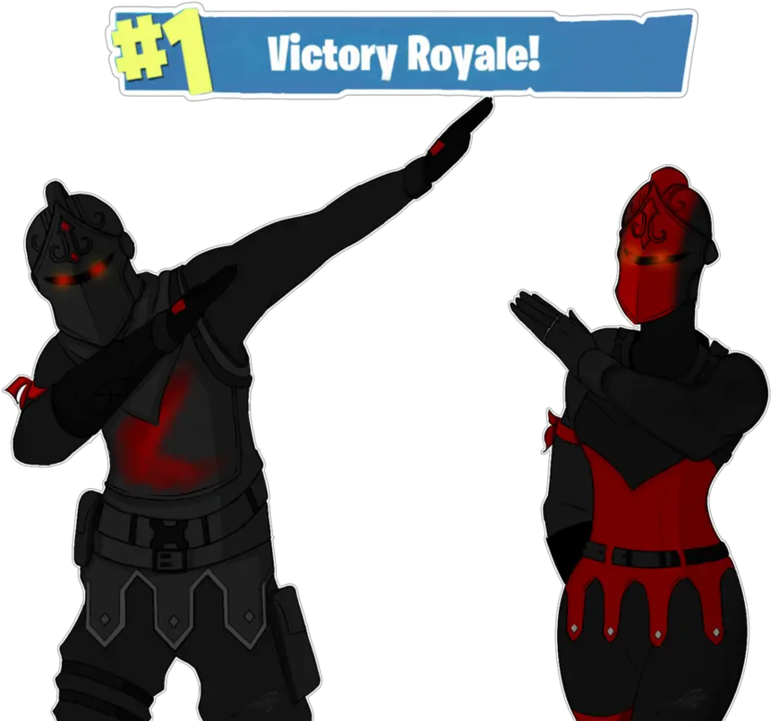 Download Red Knight Fortnite Png Jpg Black Knight And Red Knight Royale Knight Png