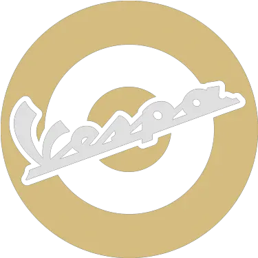 Sticker Logo Vespa Doré Vespa Png Vespa Logo