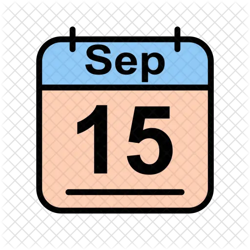September Icon Vertical Png September Png