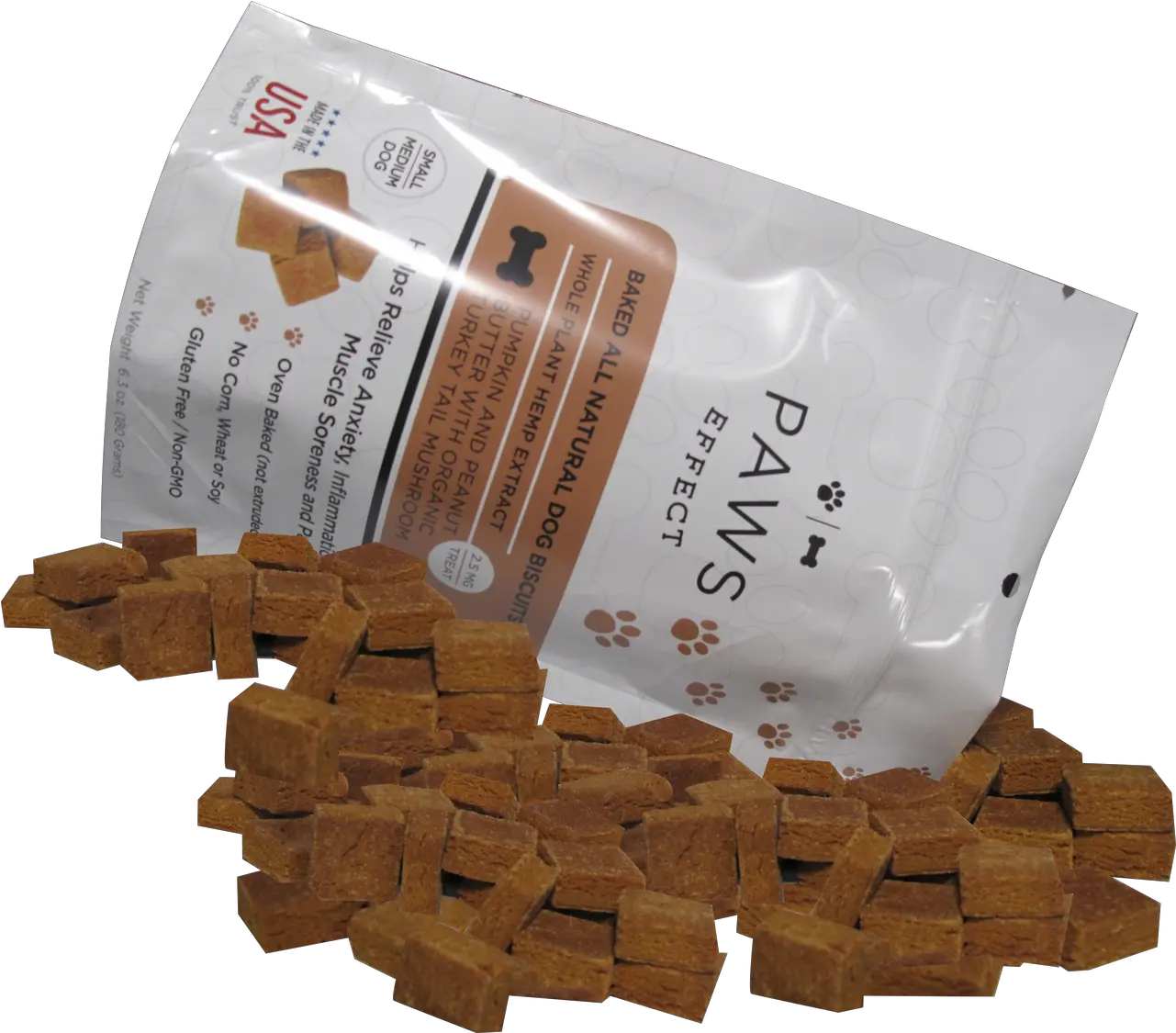 Paws Effect Pumpkin U0026 Peanut Butter Cbd Dog Biscuit Cocoa Solids Png Platinum Cats Vs Dogs Icon