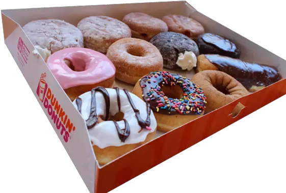 Box Of Donuts Long John Dunkin Donuts Png Donuts Transparent Background