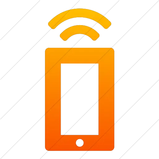 Simple Orange Gradient Foundation 3 Vertical Png 3 Mobile Icon