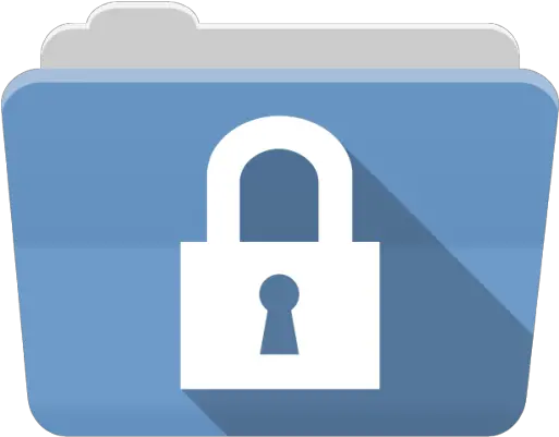 Folder Icon Vertical Png Folder With Lock Icon