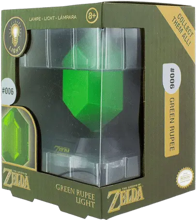 The Legend Of Zelda Green Rupee Icon 3d Led Decorative Light Lamp Legend Of Zelda Green Rupee 3d Light Png Legend Of Zelda Icon