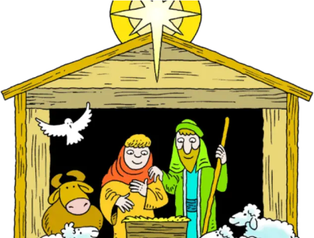 Jesus Birth Clipart Fiction Png Stable Png