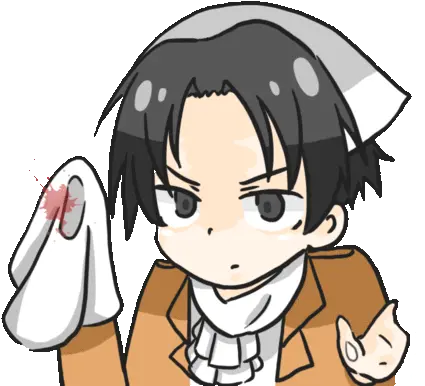 Pin Attack On Titan Gif Png Levi Ackerman Transparent