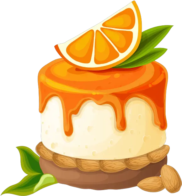 Cake Clipart Png Images Free Download Orange Cake Drawing Cake Clipart Png