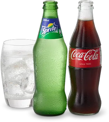 Wagamama Menu Drinks Coke And Sprite Png Sprite Bottle Png