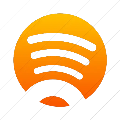 Spotify Icon Png 176040 Free Icons Library Red And Orange Spotify Icon Listen On Spotify Logo