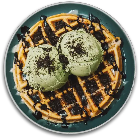 Menu U2014 Grace Street Belgian Waffle Png Waffle Transparent