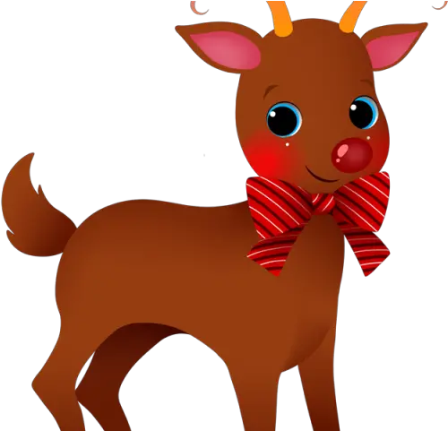 Christmas Reindeer Clipart Transparent Easy Cute Reindeer Christmas Png Christmas Antlers Png