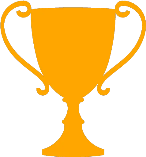 Trophy Icon Orange Trophy Png Trophy Icon Png