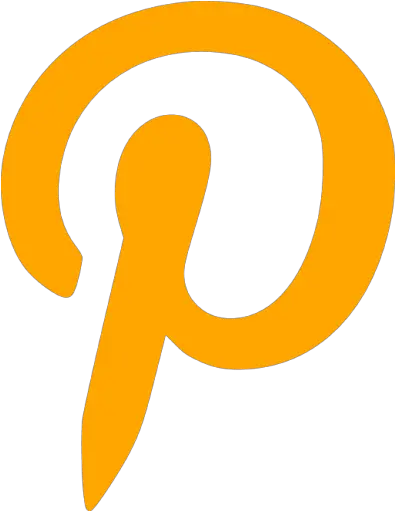 Orange Pinterest Icon Pintrest Icon Aesthetic Orange Png Pinterest Circle Icon