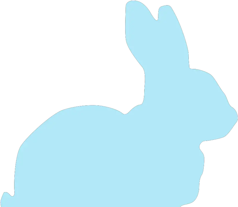 Blue Rabbit Png Svg Clip Art For Web Baby I Am Home Rabbit Clipart Png