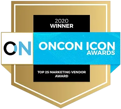 2020 Marketing Winners Oncon Icon Awards Vertical Png Award Icon Png