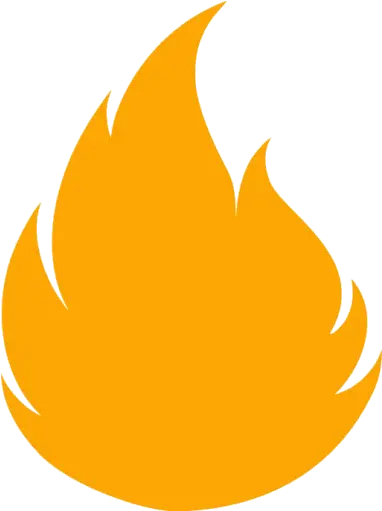 Orange Flame 2 Icon Free Orange Flame Icons Fire Icon Png Red Flame Transparent Background