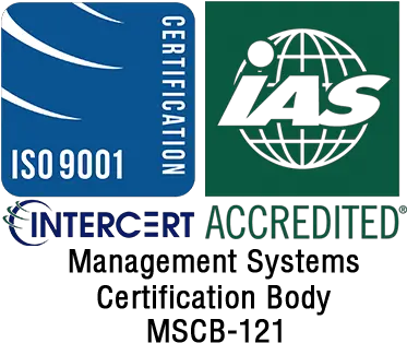Intercert Certification Mark Guidelines Iso 9001 Intercert Vector Png Ab Logo