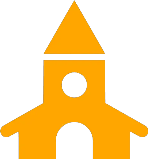 Orange Church Icon Free Orange Church Icons Church Icon Png Orange Church Icon Png