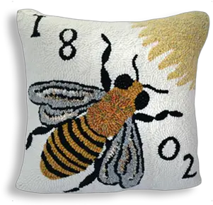 Bee Hand Cushion Png Transparent Bees