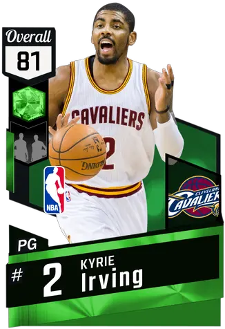 Download Hd Kyrie Irving Emerald Card Phil Jackson Nba 2k19 Png Kyrie Png