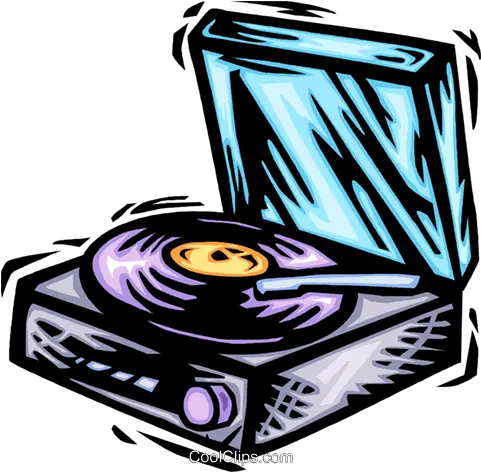 Lp Record Player Royalty Free Vector Clip Art Illustration Record Player Clip Art Png Record Player Png