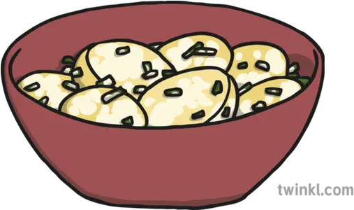 Potato Salad Illustration Twinkl Clip Art Png Potato Salad Png