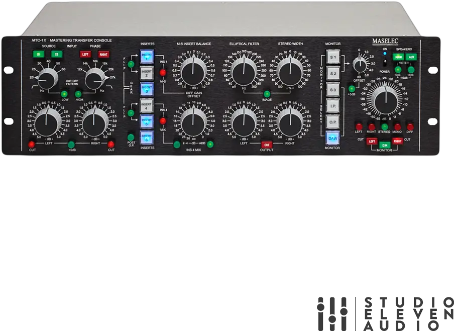 Maselec Mtc 1x Stereo Mastering Transfer Console Png Avid Icon Console