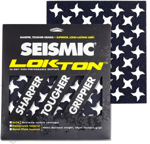 Seismic Lokton Ninja Star Big Rock Longboard Griptape Pack Hissedilebilir Yüzey Hazr Ablon Png Ninja Star Png