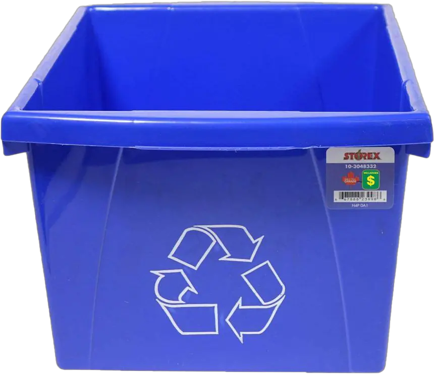 Blue Recycle Bin Transparent Background Transparent Background Recycle Bin Transparent Png Recycle Transparent