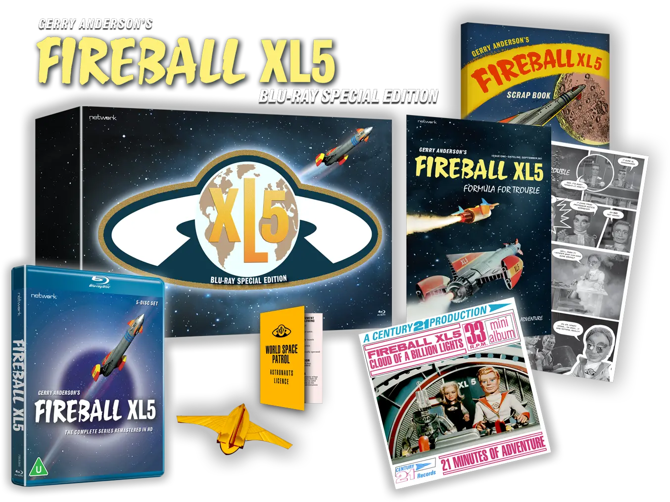 Preview Alejandro Jodorowsky Collection Limited Edition Fireball Xl5 Blu Ray Png Tyler Hoechlin Icon