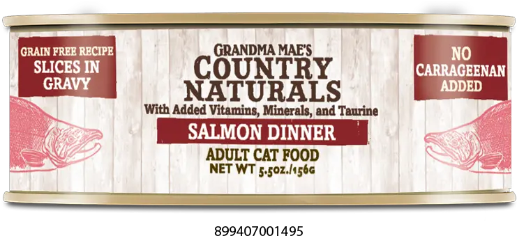 Grandma Maeu0027s Country Naturals Grain Free Salmon Dinner In Gravy Food For Cats Cat Food Png Grandma Transparent