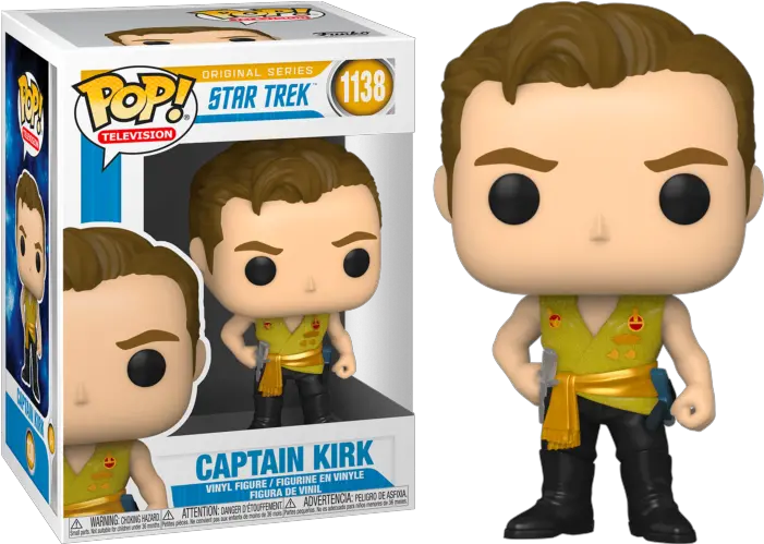 Star Trek The Original Series Mirror Captain Kirk 1138 Captain Kirk Funko Pop Png Evil Spock Icon