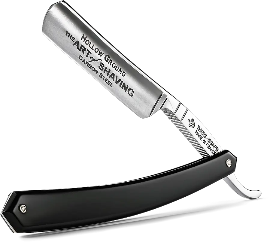 Black 58u201d Blade Point Straight Razor Png Barber