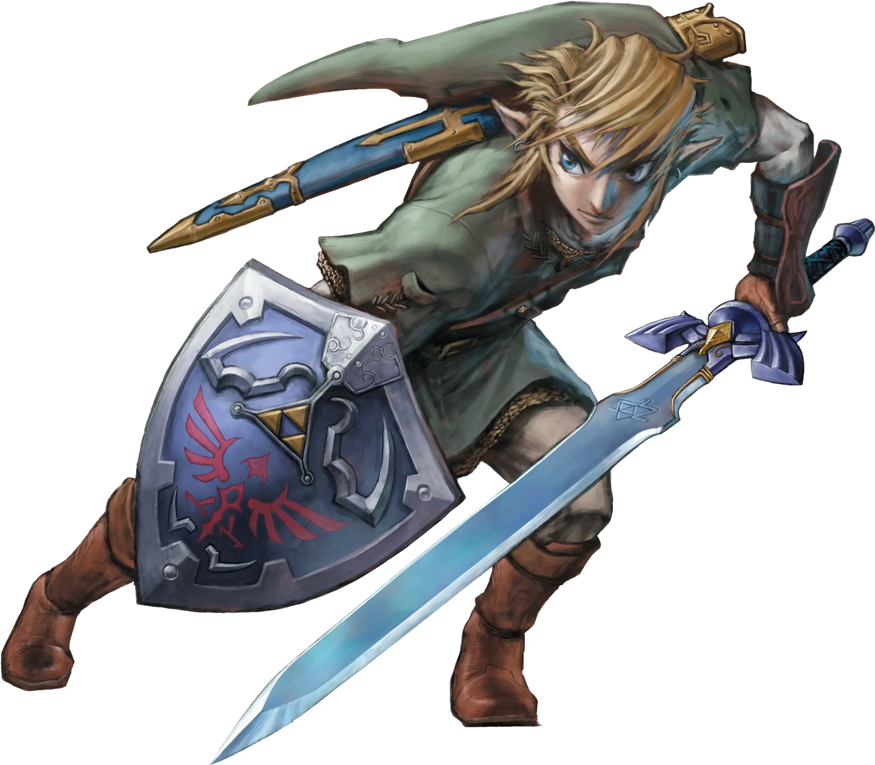 Does Link Have Intellectual Abilities Quora Link With Master Sword Png Breath Of The Wild Link Png