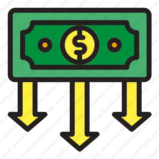 Download Economy Finance Business Money Loss 02 Vector Money Png Finance Icon Vector