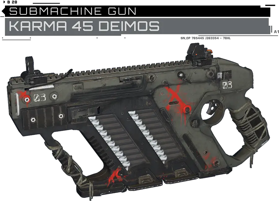 Steam Workshopkarma 45 Deimos Smg Infinite Warfare Karma 45 Deimos Png Infinite Warfare Icon