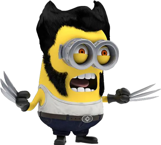 Wolverine Minion Png Minion Wolverine Wolverine Png