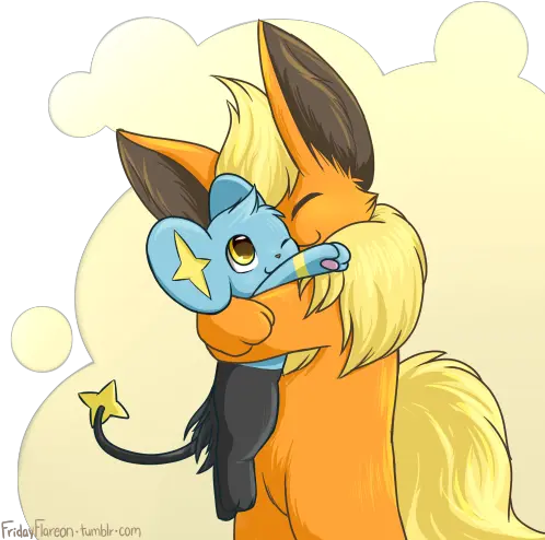 Image Shinx And Flareon Png Flareon Png