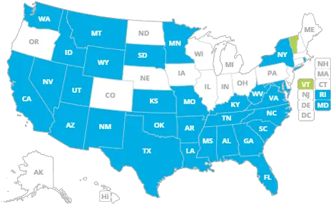 Eecvi Update California Joins Program Gvl States That Don T Tax Social Security Png California Map Png