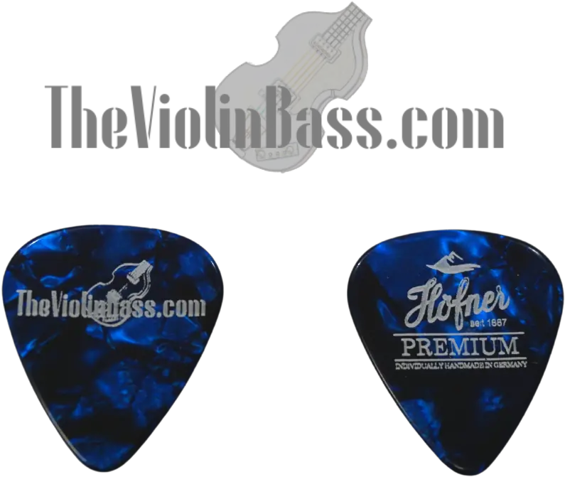 Violin Basshofner Premium Celluloid Picks Png Guitar Pick Icon