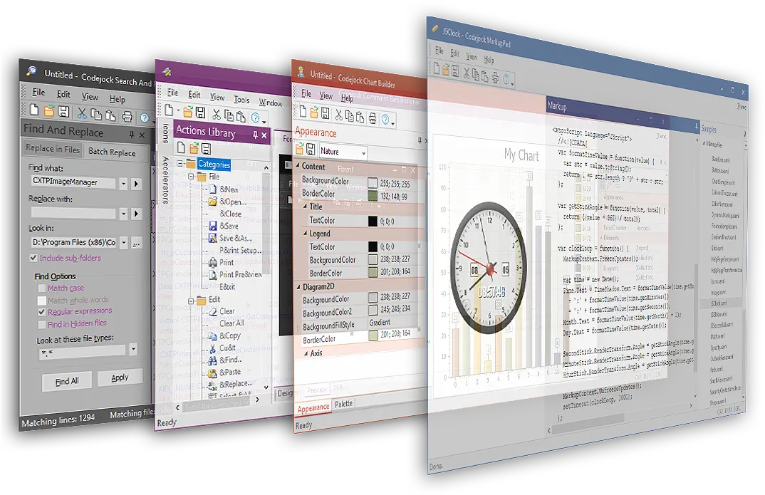 Codejock Toolkit Pro And Suite V190 Released Vertical Png Office 2013 Ribbon Icon Set