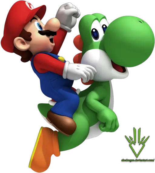 Mario Png Image Without Background Web Icons Cape Mario Riding Yoshi Yoshi Icon