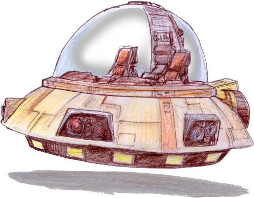 A 3d Printed Flying Saucer Skiff Png Flying Saucer Png