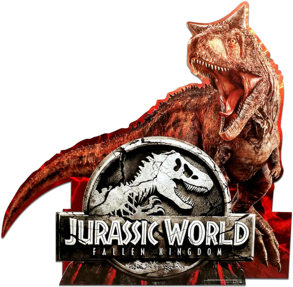 Jurassic World Fallen Kingdom Promotional Displays Mid Jurassic World Fallen Kingdom On Netflix Png Jurassic World Png